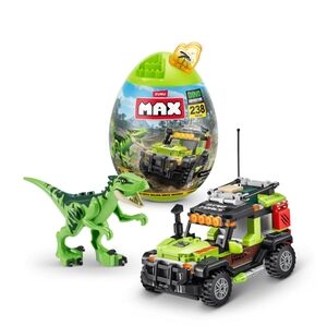 MAX Build More Dino Escape (238 Pieces) Building Bricks Toys For Kids 3+ by ZURU